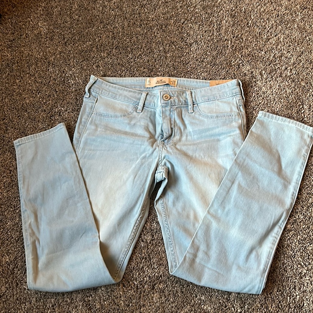 hollister jean leggings
